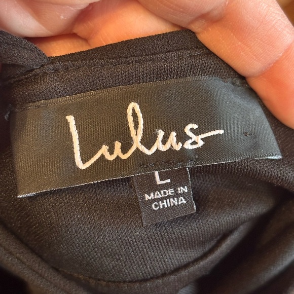 Lulus Black Maxi Dress Women’s Size L Floor Length Sleeveless Elegant Formal - Picture 7 of 11